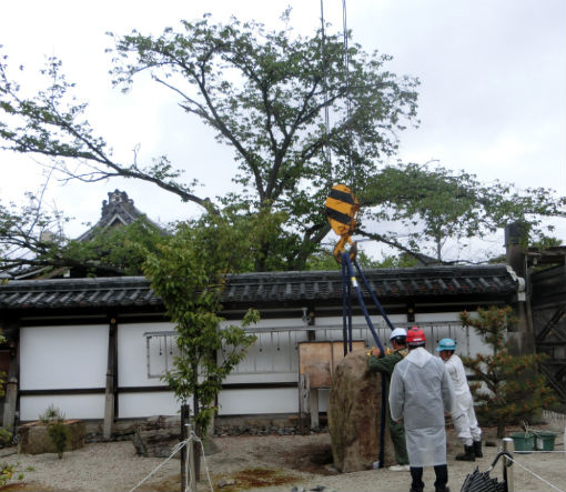 工事実績追加
(本山修験宗総本山据付作業)